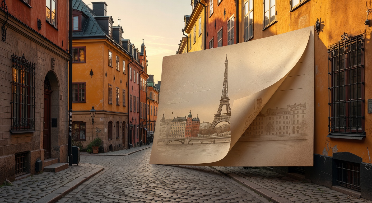 Stockholm old town buildings